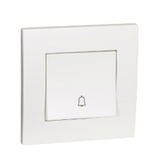 1G BELL PRESS SWITCH WITH "BELL" Symbol, WE